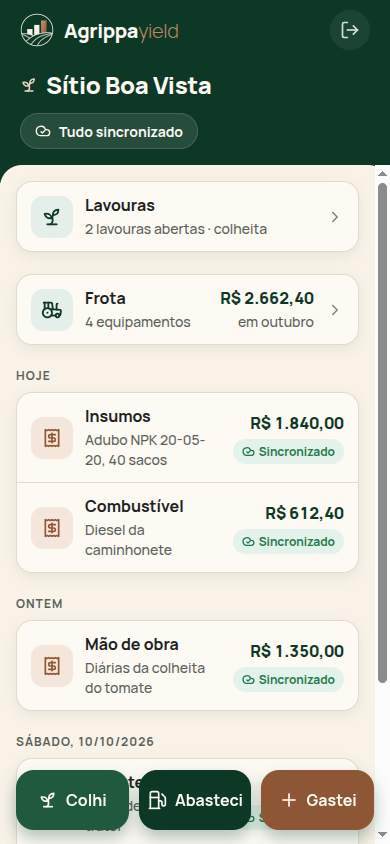 Início do app